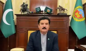 Governor Kundi meets PTI leaders, asserts KP’s case should be presented ‘firmly, collectively’ to the Centre
