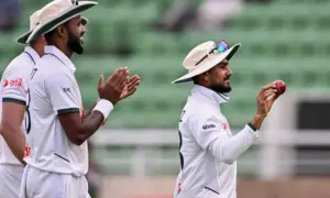 Bangladesh-Pakistan Test evenly poised after Mehidy takes 5 wickets
