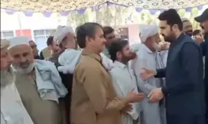 KP CM Afridi decries decisions made behind closed doors during visit to Bannu