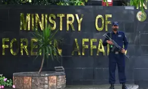 Afghanistan issued demarche after 15 police personnel martyred in Bannu suicide attack