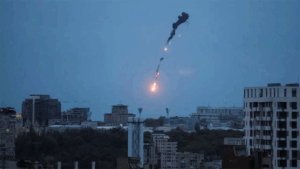 Russia launches air attack on Ukraine infrastructure, military intelligence says